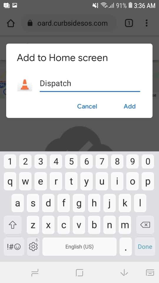 Android Add to Home Screen prompt